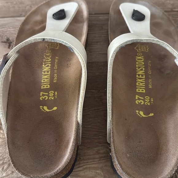 Birkenstock Gizeh Sandals Leather EU 37 NWOT - Picture 5 of 6